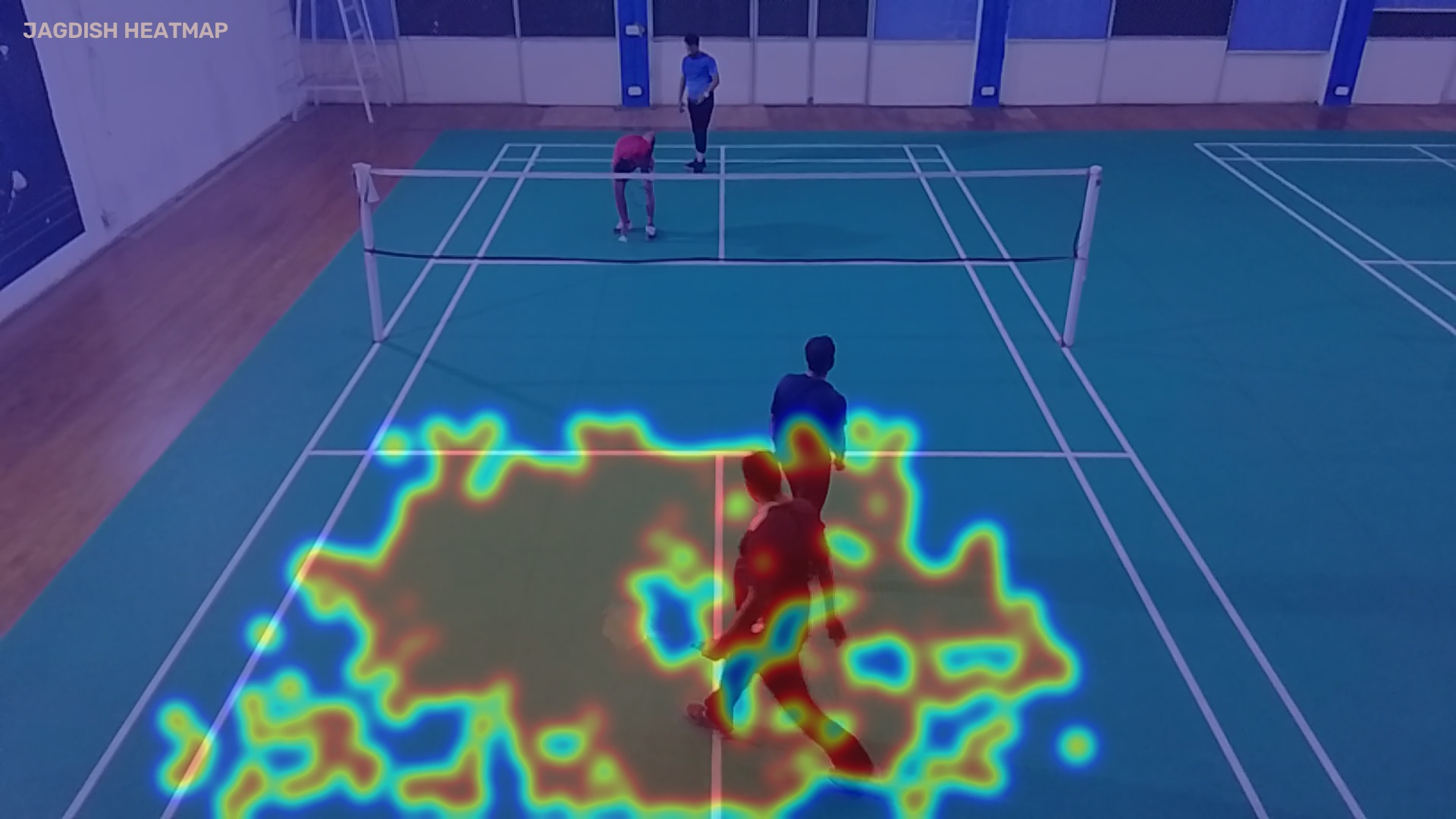 Jagdish court heatmap